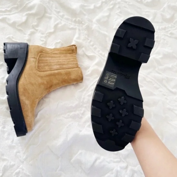 Madewell The Gwenda Platform Ankle Boot Size 10.5 New - Picture 7 of 7